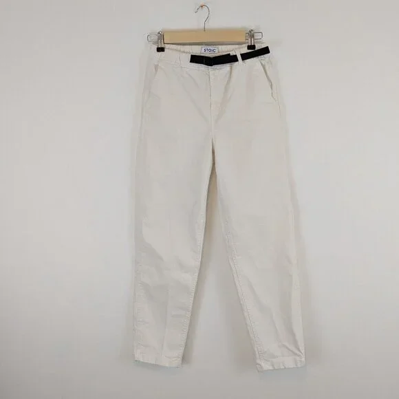 Stoic Venture Pant White Egret Belted - Picture 4 of 12
